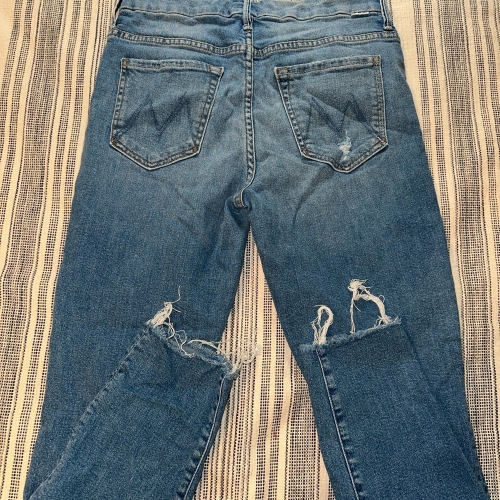 MOTHER high waisted looker ankle fray - Picture 5 of 5